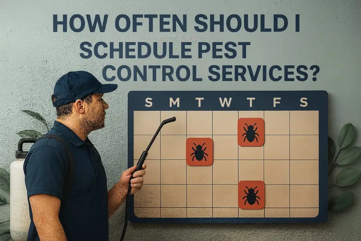 How Often Should I Schedule Pest Control Services